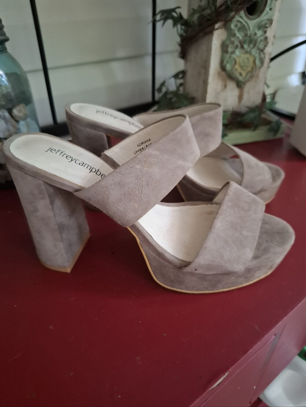 Jeffery Campbell Adriana Platform Heel Size 8